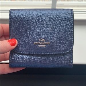 Coach trifold wallet